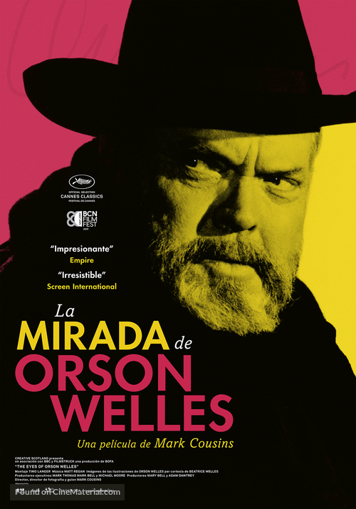 The Eyes of Orson Welles - Spanish Movie Poster