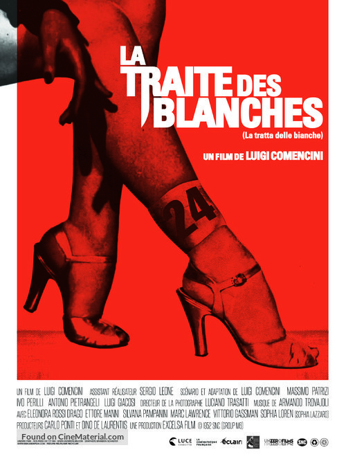 La tratta delle bianche - French Re-release movie poster