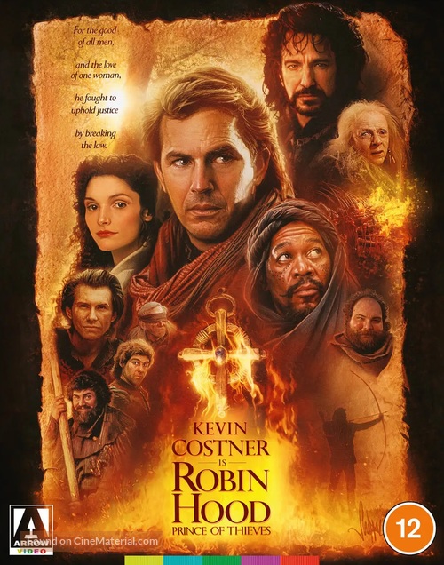 Robin Hood: Prince of Thieves - British Movie Cover