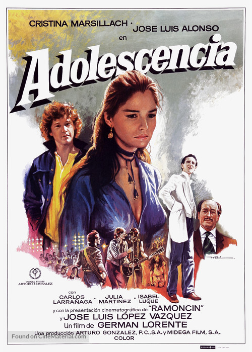 Adolescencia - Spanish Movie Poster