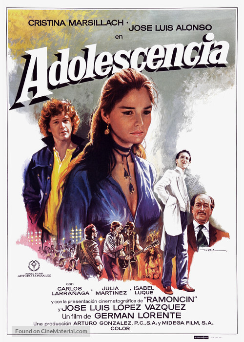 Adolescencia - Spanish Movie Poster