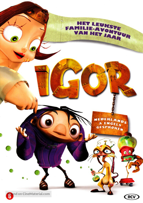 Igor - Dutch DVD movie cover