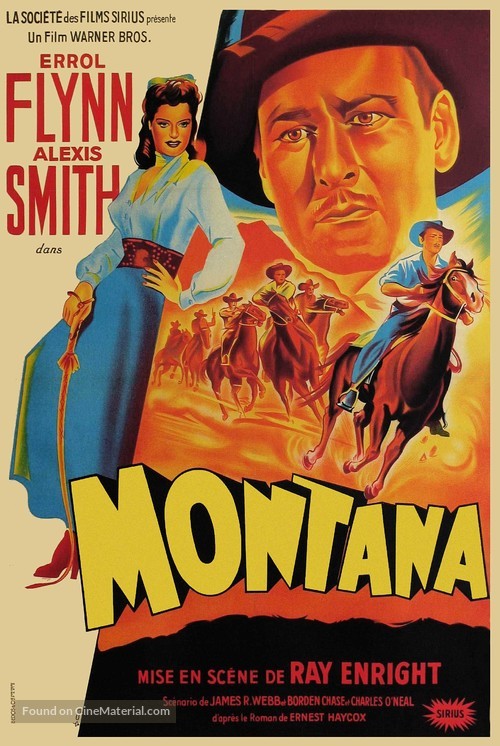 Montana - French Movie Poster