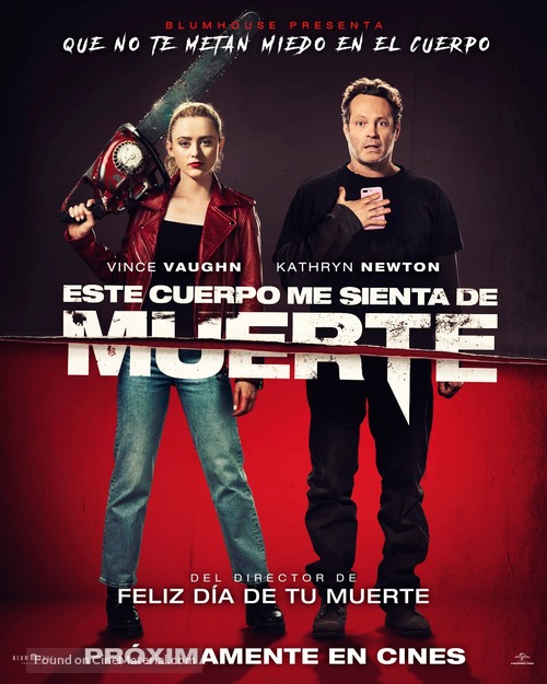 Freaky - Spanish Movie Poster