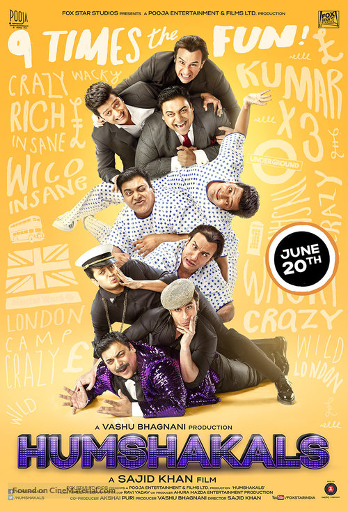 Humshakals - Indian Movie Poster