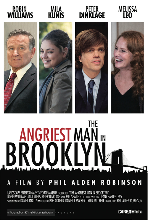 The Angriest Man in Brooklyn - Movie Poster