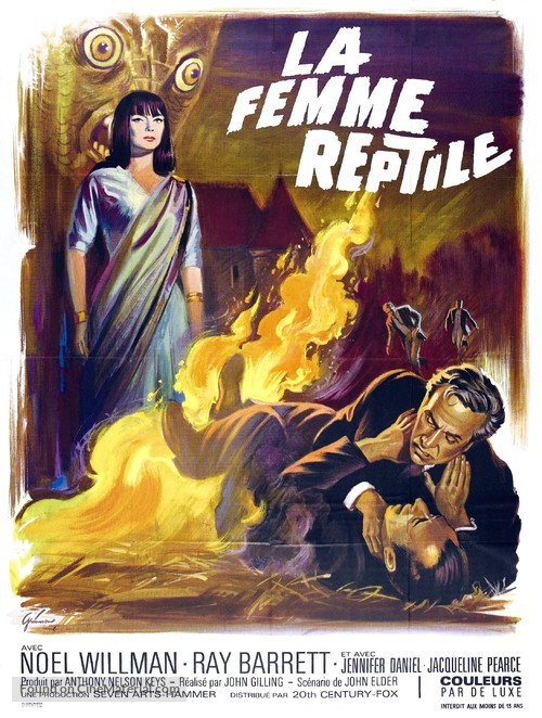 The Reptile - French Movie Poster