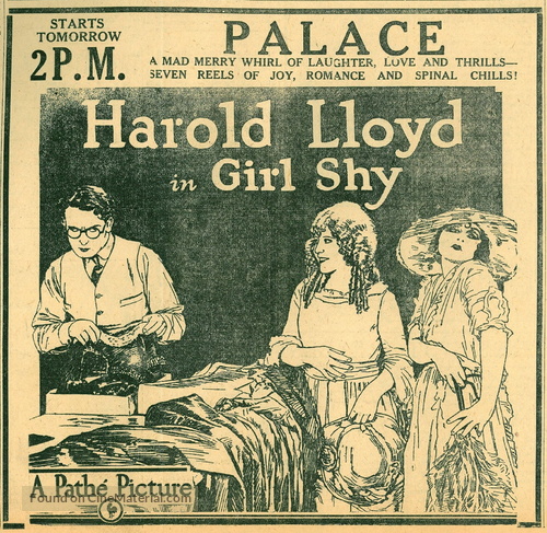 Girl Shy - poster