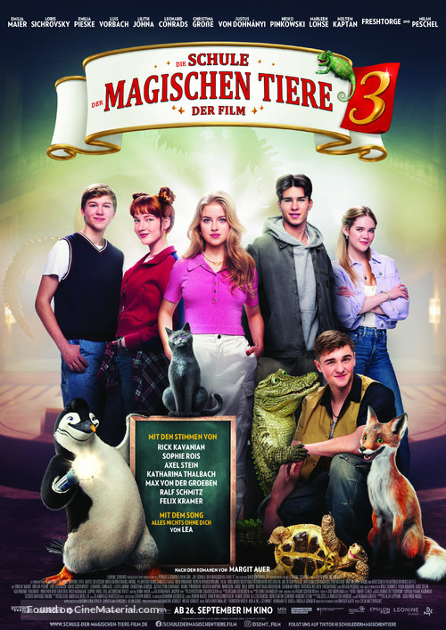 School of Magical Animals 3 - German Movie Poster