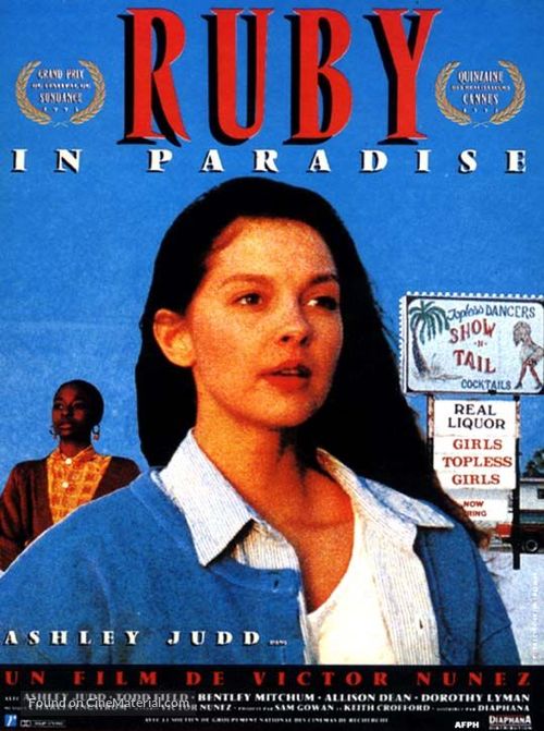 Ruby in Paradise - French Movie Poster