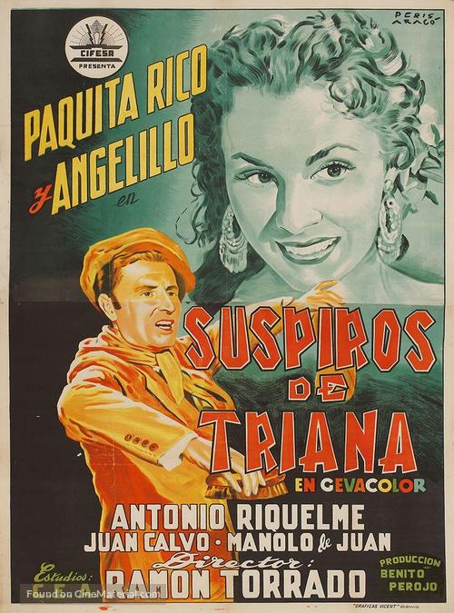 Suspiros de Triana - Spanish Movie Poster