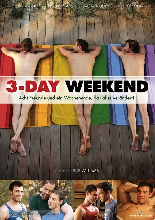 3-Day Weekend - German DVD movie cover