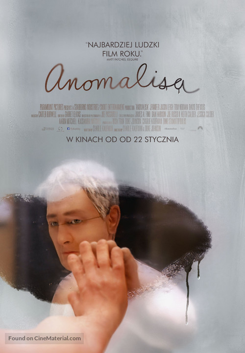 Anomalisa - Polish Movie Poster