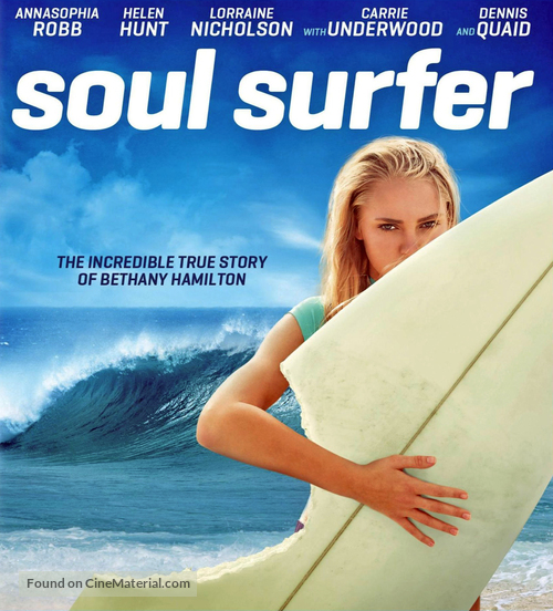 Soul Surfer - Blu-Ray movie cover