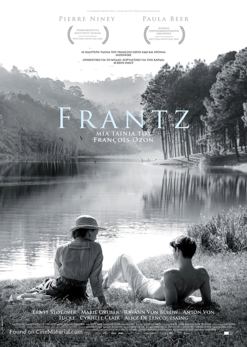 Frantz - Greek Movie Poster