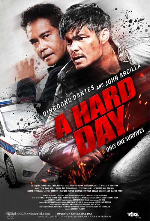 A Hard Day - Philippine Movie Poster