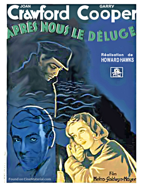 Today We Live - French Movie Poster