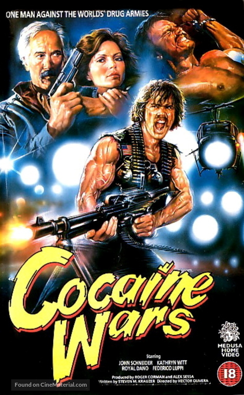 Cocaine Wars - British VHS movie cover
