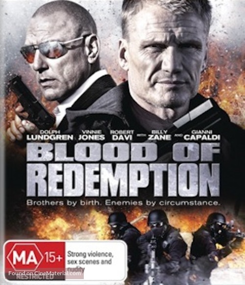 Blood of Redemption - Australian Blu-Ray movie cover