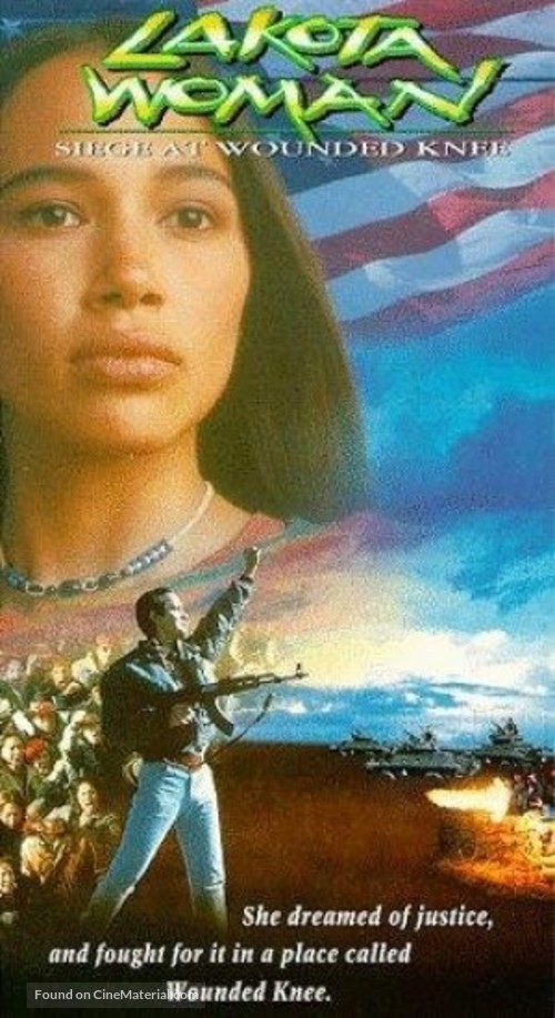 Lakota Woman: Siege at Wounded Knee - VHS movie cover