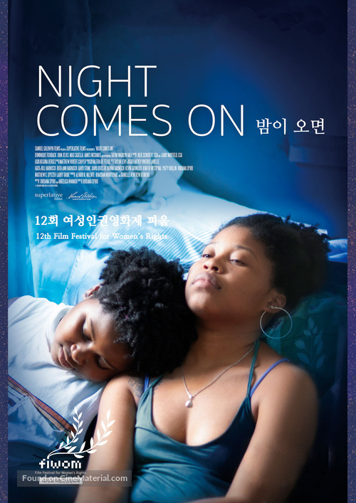 Night Comes On - South Korean Movie Poster