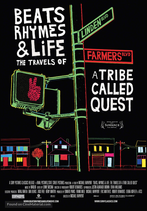 Beats Rhymes &amp; Life: The Travels of a Tribe Called Quest - Canadian Movie Poster