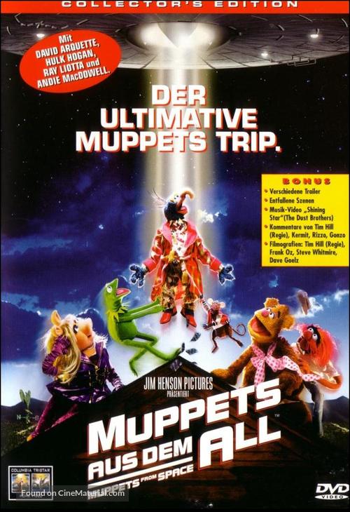 Muppets From Space - German Movie Cover