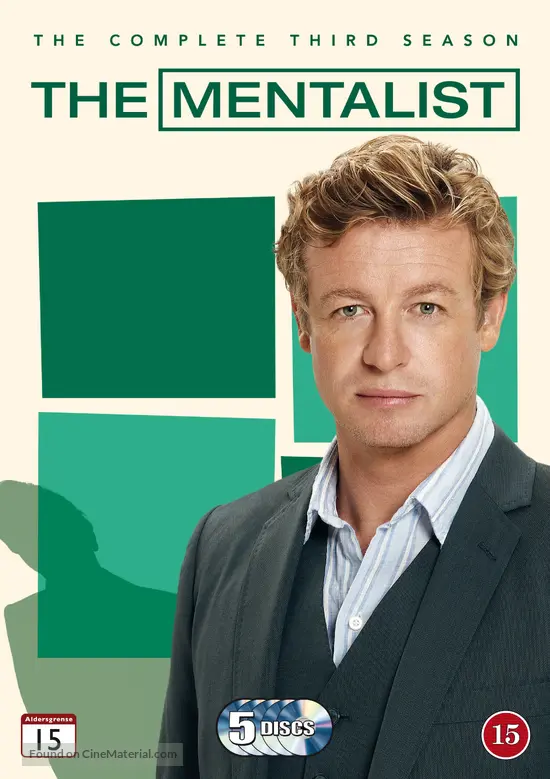 &quot;The Mentalist&quot; - Danish DVD movie cover