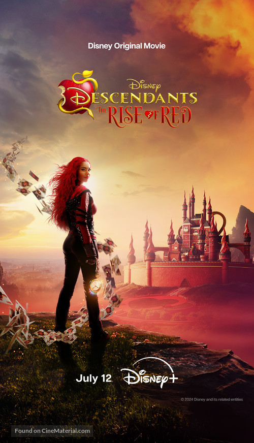 Descendants: The Rise of Red - Movie Poster