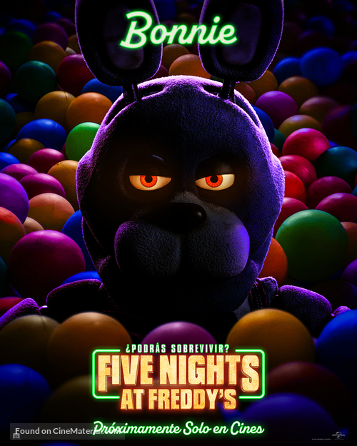 Five Nights at Freddy&#039;s - Spanish Movie Poster