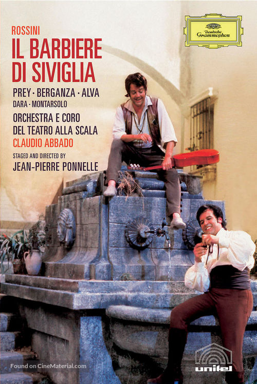 Der Barbier von Sevilla - German DVD movie cover