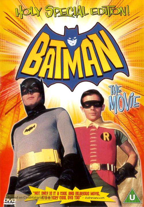 Batman - British DVD movie cover