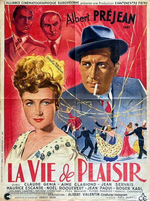 La vie de plaisir - French Movie Poster