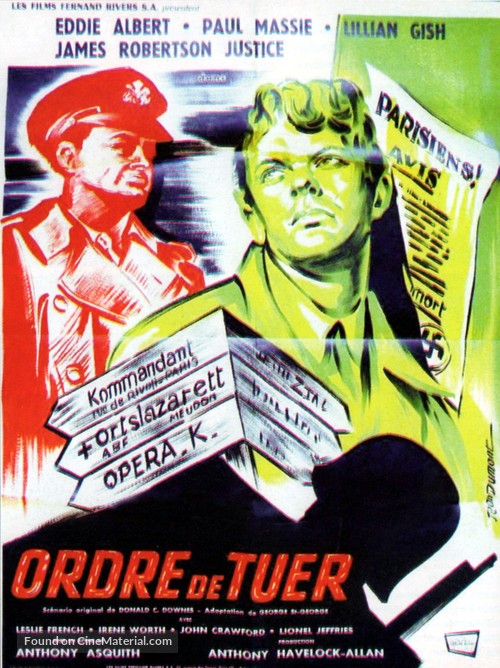 Orders to Kill - French Movie Poster