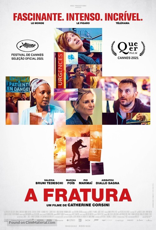 La fracture - Brazilian Movie Poster