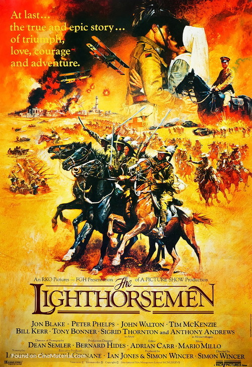 The Lighthorsemen - British Movie Poster