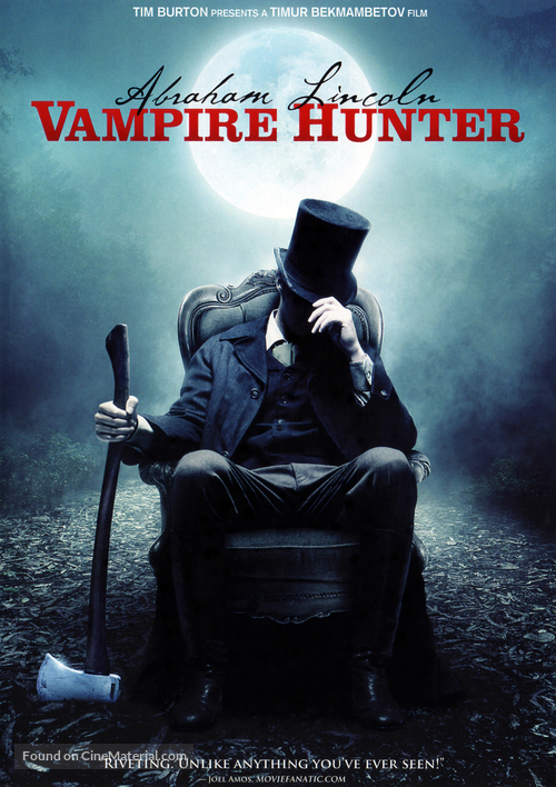 Abraham Lincoln: Vampire Hunter - DVD movie cover