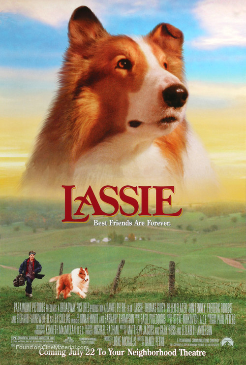 Lassie 1994 Movie Poster