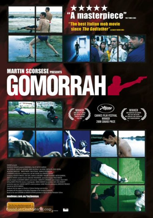 Gomorra - Australian Movie Poster
