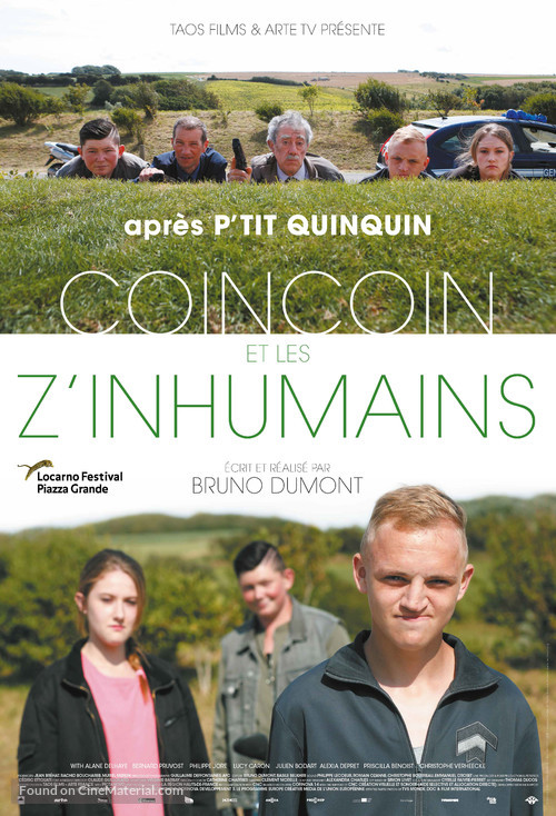 Coincoin et les z&#039;inhumains - Swiss Movie Poster