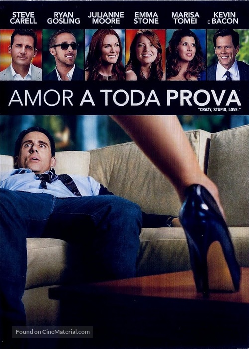 Crazy, Stupid, Love. - Brazilian DVD movie cover