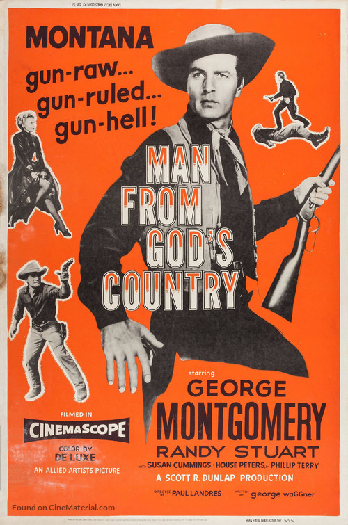Man from God&#039;s Country - Movie Poster