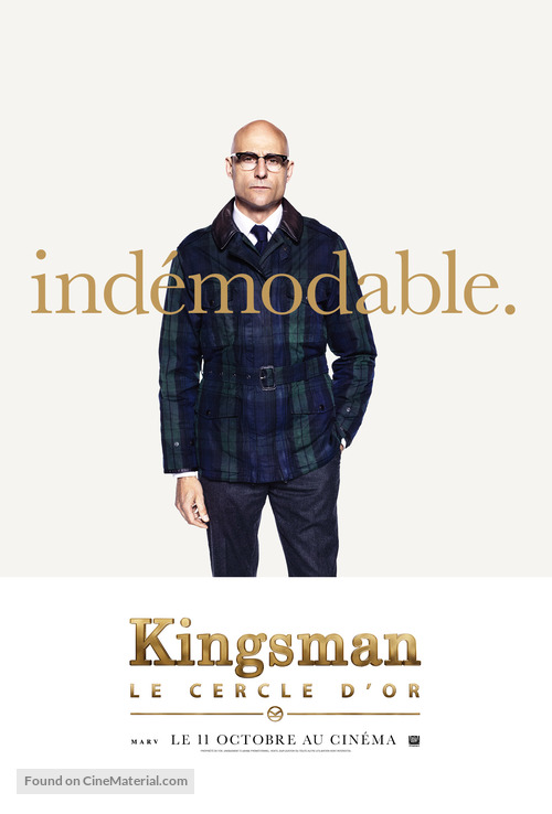 Kingsman: The Golden Circle - French Movie Poster