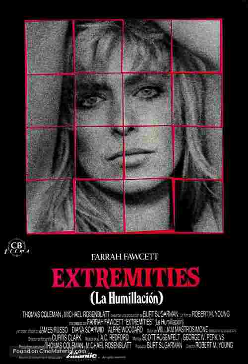 Extremities - Spanish Movie Poster