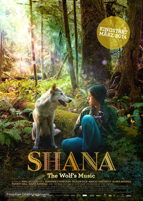 Shana: The Wolf&#039;s Music - Swiss Movie Poster