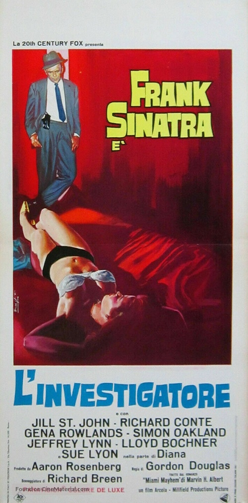 Tony Rome - Italian Movie Poster