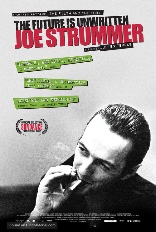 Joe Strummer: The Future Is Unwritten - Theatrical movie poster