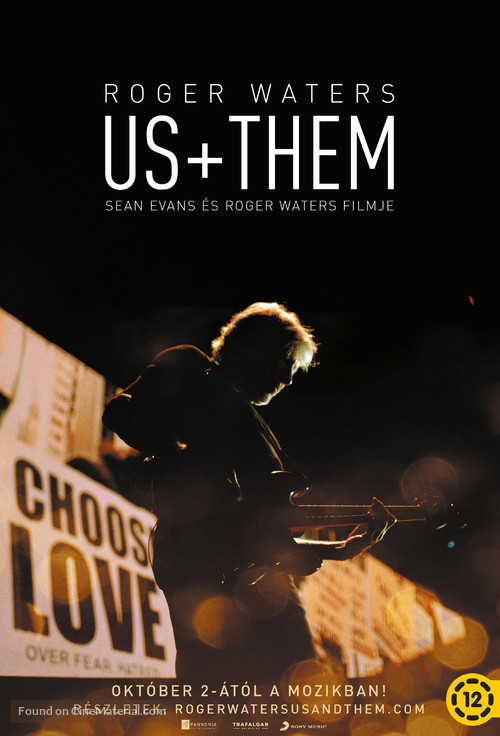 Roger Waters: Us + Them - Hungarian Movie Poster