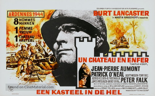 Castle Keep - Belgian Movie Poster