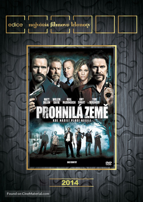 Bad Country - Czech DVD movie cover